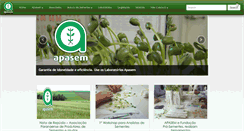 Desktop Screenshot of apasem.com.br
