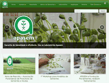 Tablet Screenshot of apasem.com.br